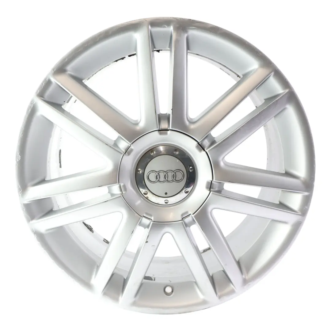 Felga Aluminiowa Srebrna 18" 7,5J ET:56 do Audi A3 S3 8P o numerze 8P0601025AJ Audi A3 S3 8P Felga Aluminiowa Srebrna 18" 7,5J ET:56 - SKU 8P0601025AJ-2 - Numer Części 8P0601025AJ