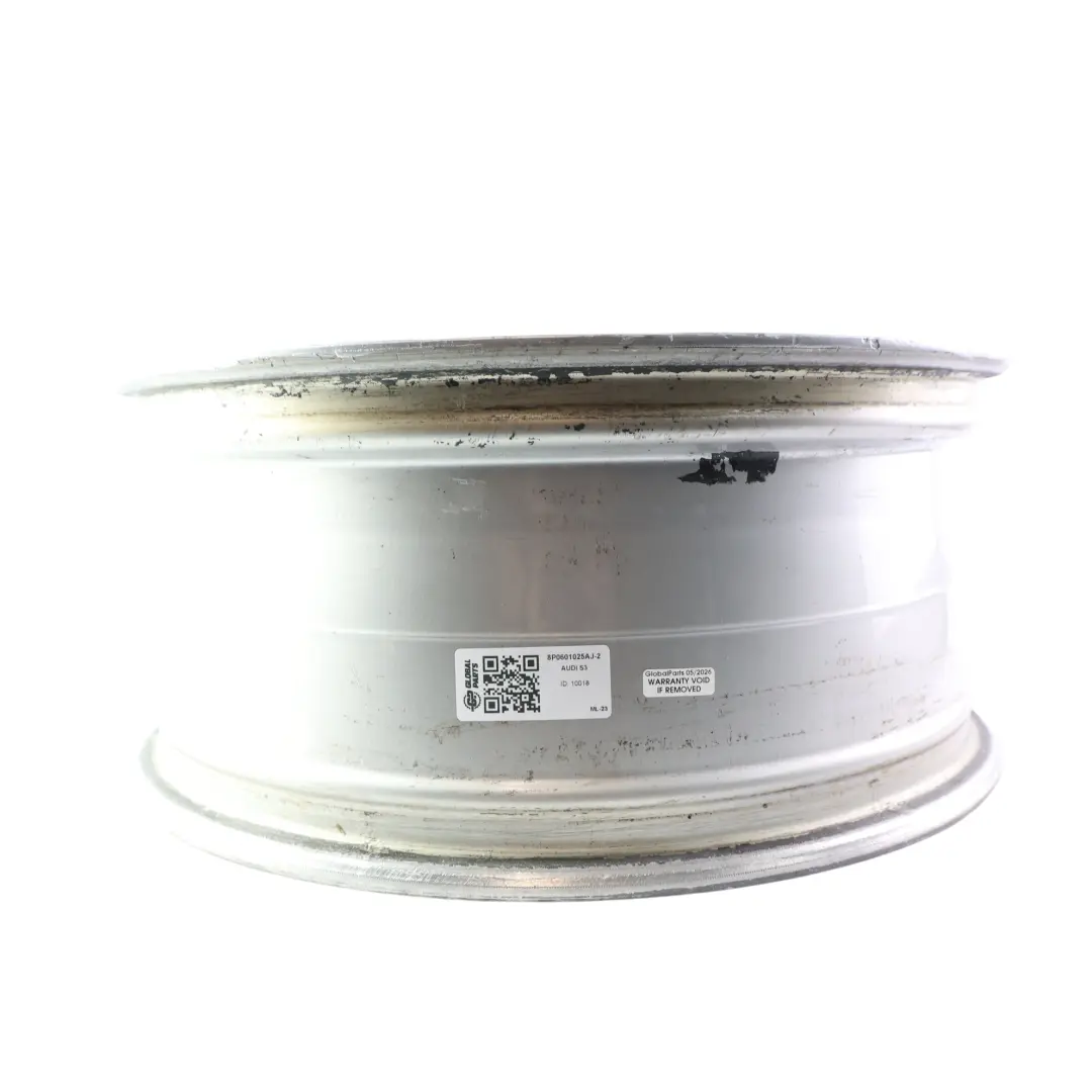 Audi A3 S3 8P Felga Aluminiowa Srebrna 18" 7,5J ET:56 - SKU 8P0601025AJ-2 - Numer Części 8P0601025AJ