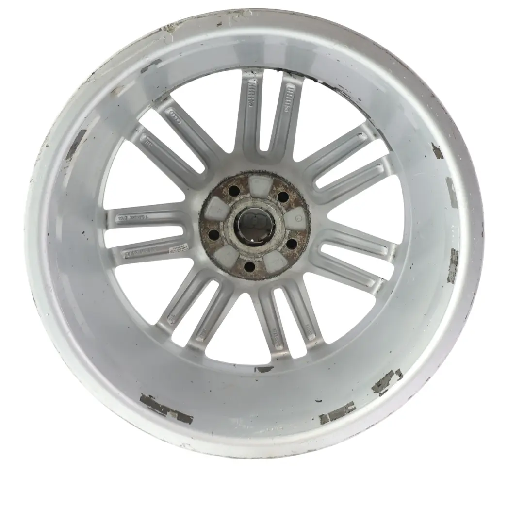 Audi A3 S3 8P Llanta Aleación Plata 18" 7,5J ET:56 7 Doble Radio - SKU 8P0601025AJ-2 - Número de pieza 8P0601025AJ