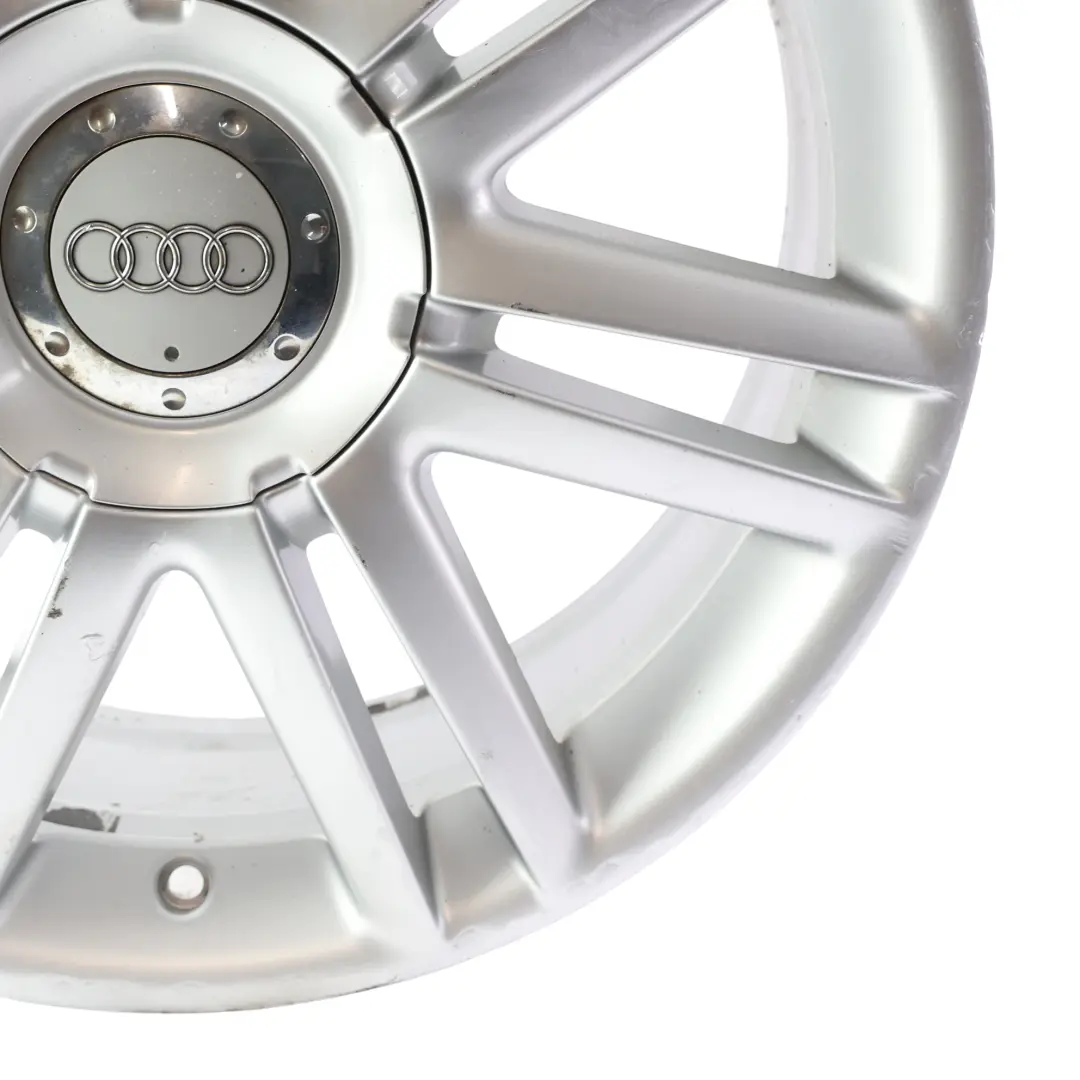 Alu Felge Silber 18" 7,5J ET:56 7 Doppelte Speiche für Audi A3 S3 8P mit Teilenummer 8P0601025AJ Audi A3 S3 8P Alu Felge Silber 18" 7,5J ET:56 7 Doppelte Speiche - SKU 8P0601025AJ-2 - Teilenummer 8P0601025AJ