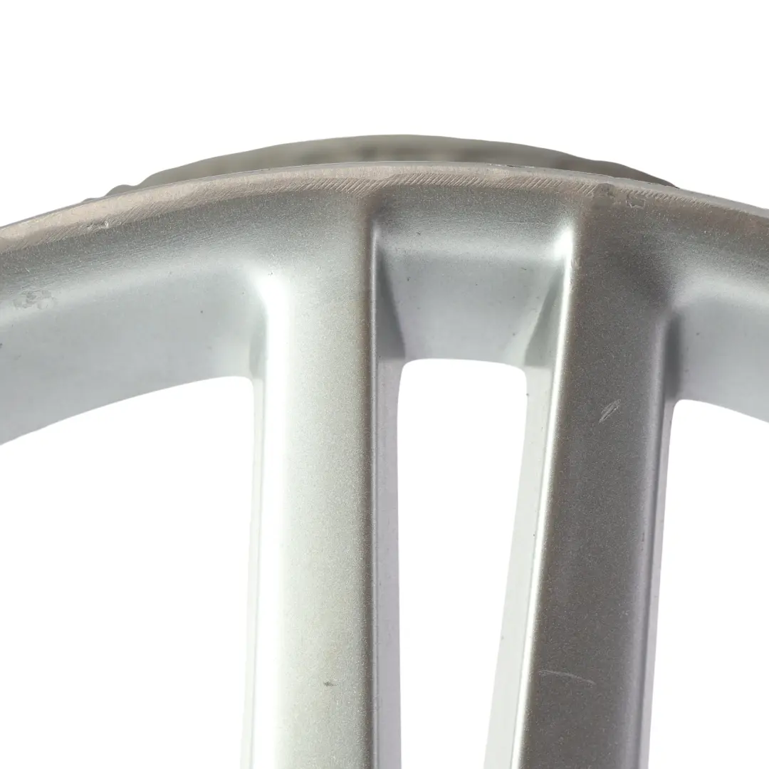 Audi A3 S3 8P Wheel Alloy Rim Silver 18" 7,5J ET:56 7 Double Spoke - SKU 8P0601025AJ-3 - Part number 8P0601025AJ
