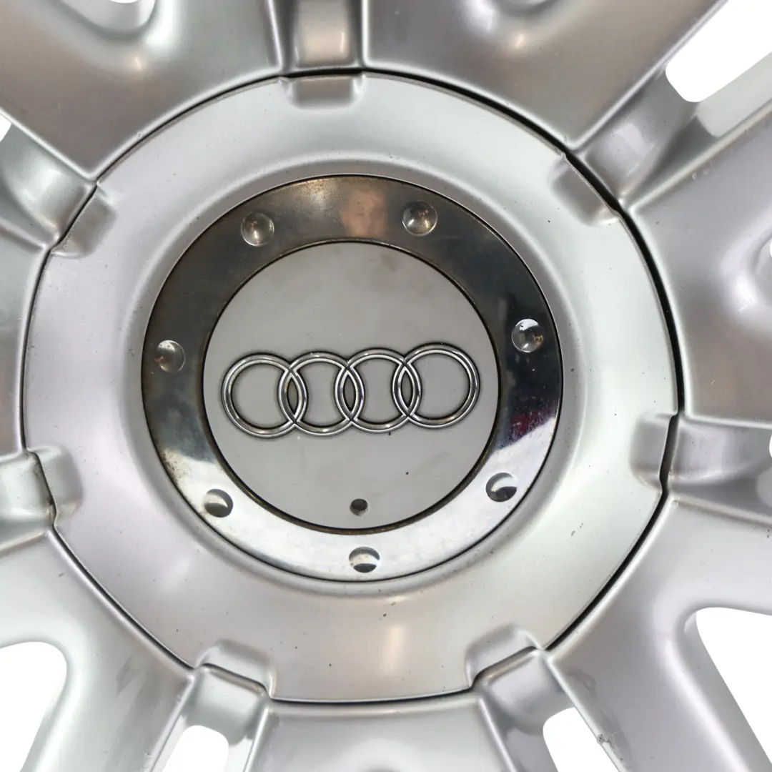 Alloy Rim Silver 18" 7,5J ET:56 7 Double Spoke to Audi A3 S3 8P Wheel with Part number 8P0601025AJ Audi A3 S3 8P Wheel Alloy Rim Silver 18" 7,5J ET:56 7 Double Spoke - SKU 8P0601025AJ-4 - Part number 8P0601025AJ