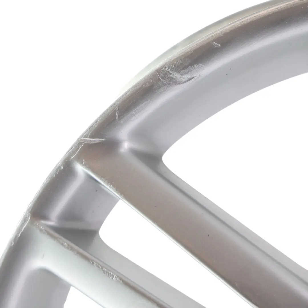 Audi A3 S3 8P Wheel Alloy Rim Silver 18" 7,5J ET:56 7 Double Spoke - SKU 8P0601025AJ-4 - Part number 8P0601025AJ