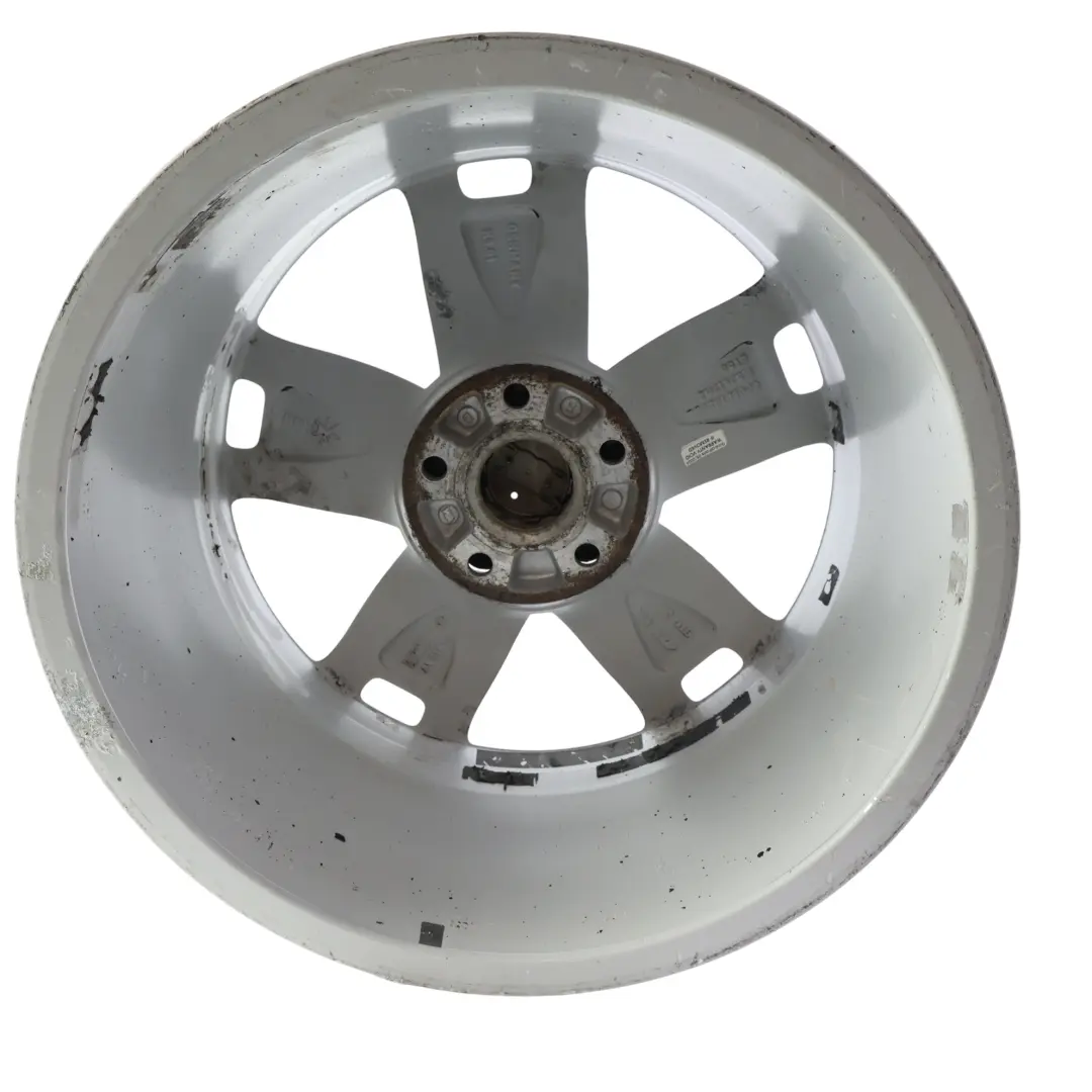 Audi A3 8P Silver Wheel Alloy Rim 17" 7,5J ET:56 Star Spoke - SKU 8P0601025BL-2 - Part number 8P0601025BL