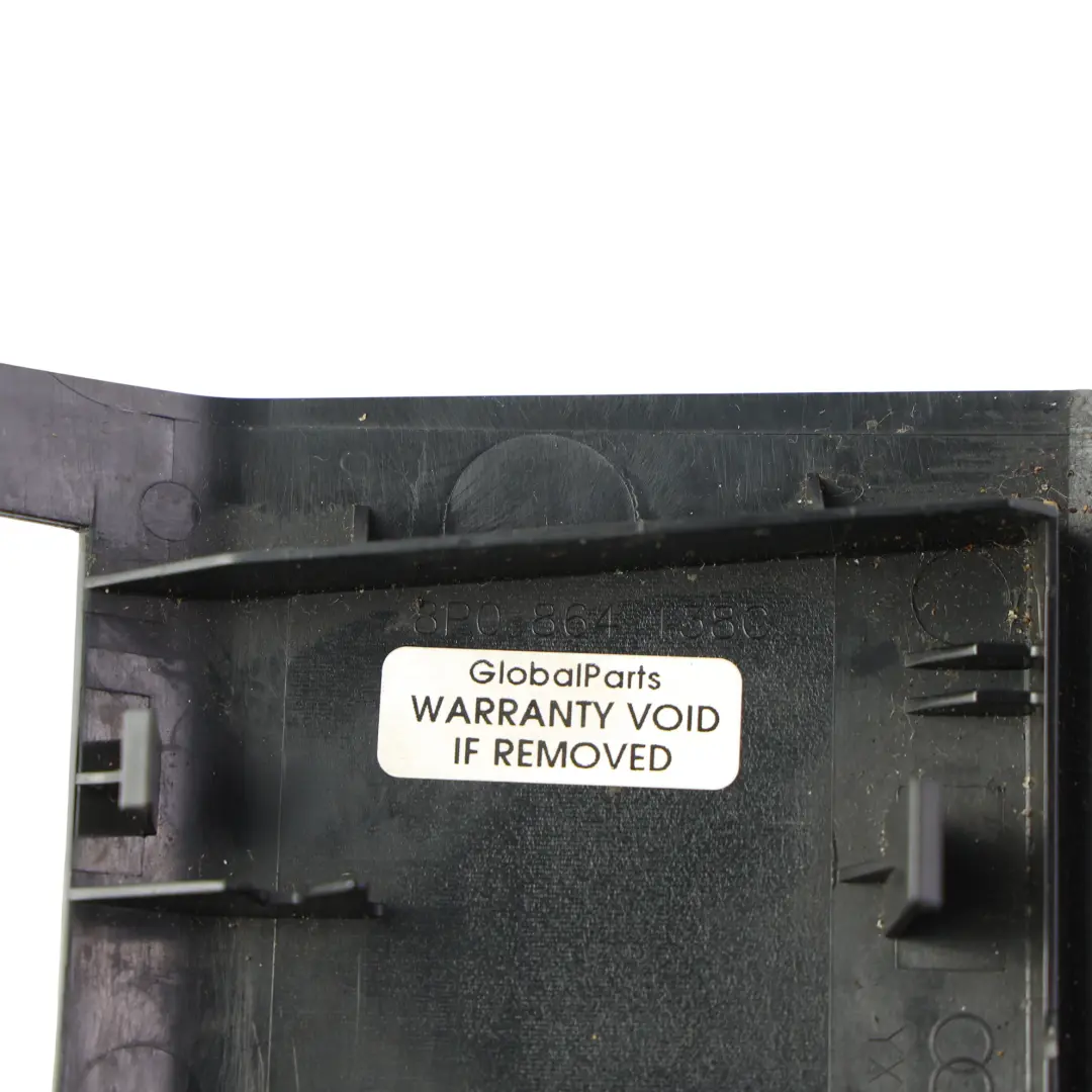 Cadre Cache Cendrier Supérieur Noir pour Audi A3 S3 RS3 8P à propos du numéro de pièce 8P0864138C Audi A3 S3 RS3 8P Cadre Cache Cendrier Supérieur Noir - SKU 8P0864138C - Numéro de pièce 8P0864138C