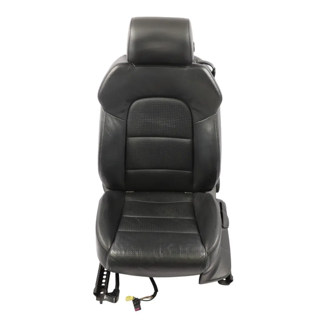 Audi A3 8P 3 Door Front Seat Heated S-Line Leather Soul Black Left N/S - SKU 8P0881805BF - Part number 8P0881805BF