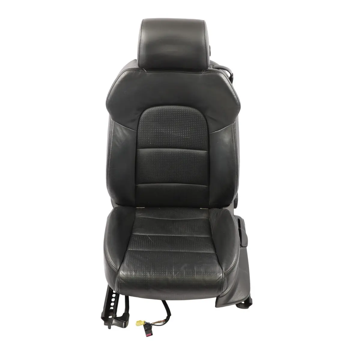 Audi A3 8P 3 Door Front Seat Heated S-Line Leather Soul Black Left N/S
