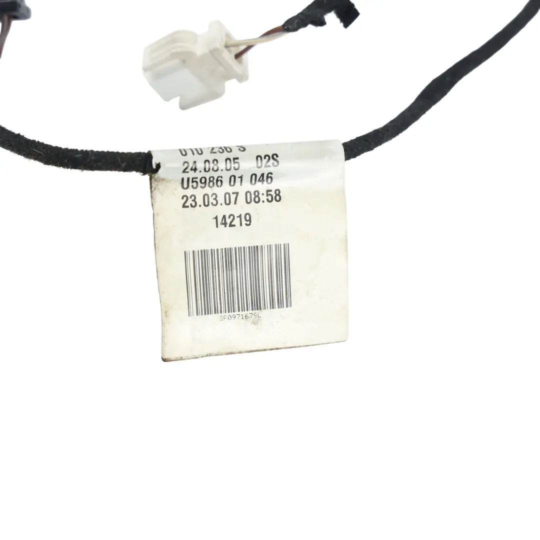 Cablaggio Impianto Elettrico Vano Portaoggetti per Audi A3 8P con numero di parte 8P0971679L Audi A3 8P Cablaggio Impianto Elettrico Vano Portaoggetti - SKU 8P0971679L - Numero di parte 8P0971679L