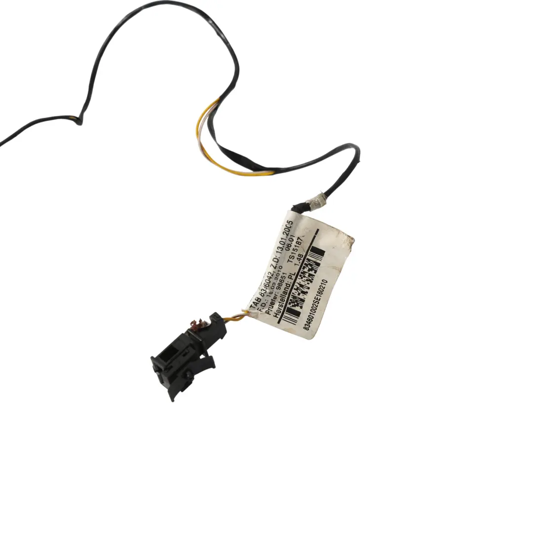 Audi A3 8P Seat Belt Warning System Wire Harness Cable Loom - SKU 8P0972051 - Part number 8P0972051