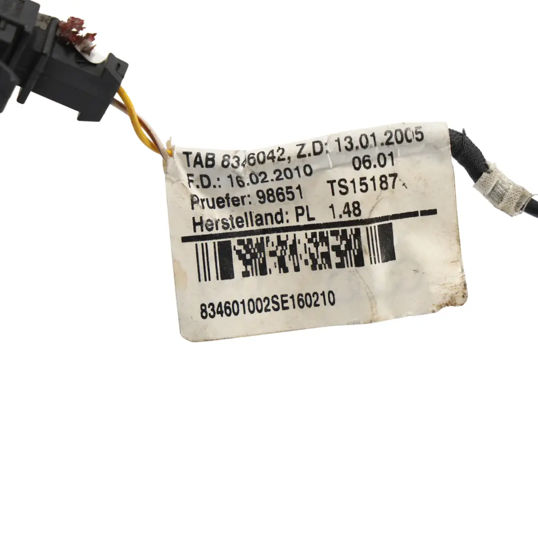 Cablaggio Sistema Avviso Cintura Sicurezza per Audi A3 8P con numero di parte 8P0972051 Audi A3 8P Cablaggio Sistema Avviso Cintura Sicurezza - SKU 8P0972051 - Numero di parte 8P0972051