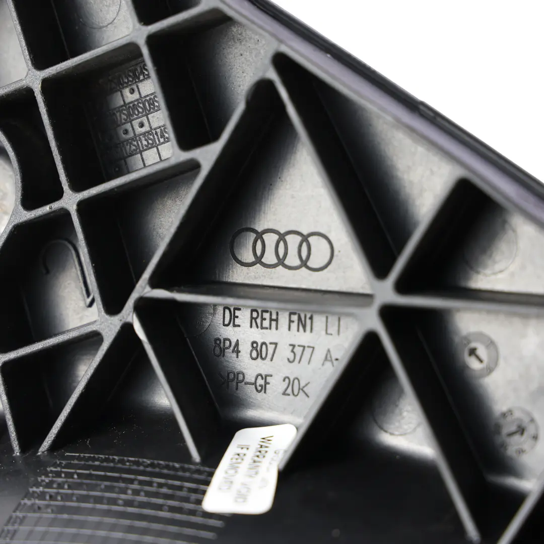 Audi A3 8P Stoßstange Halterung Hinten Links - SKU 8P4807377A - Teilenummer 8P4807377A