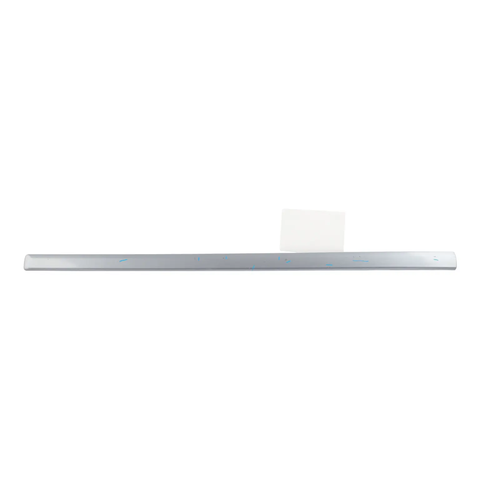 Audi A3 8P Front Door Upper Moulding Strip Left N/S Akoya Silver Metallic - Y7H