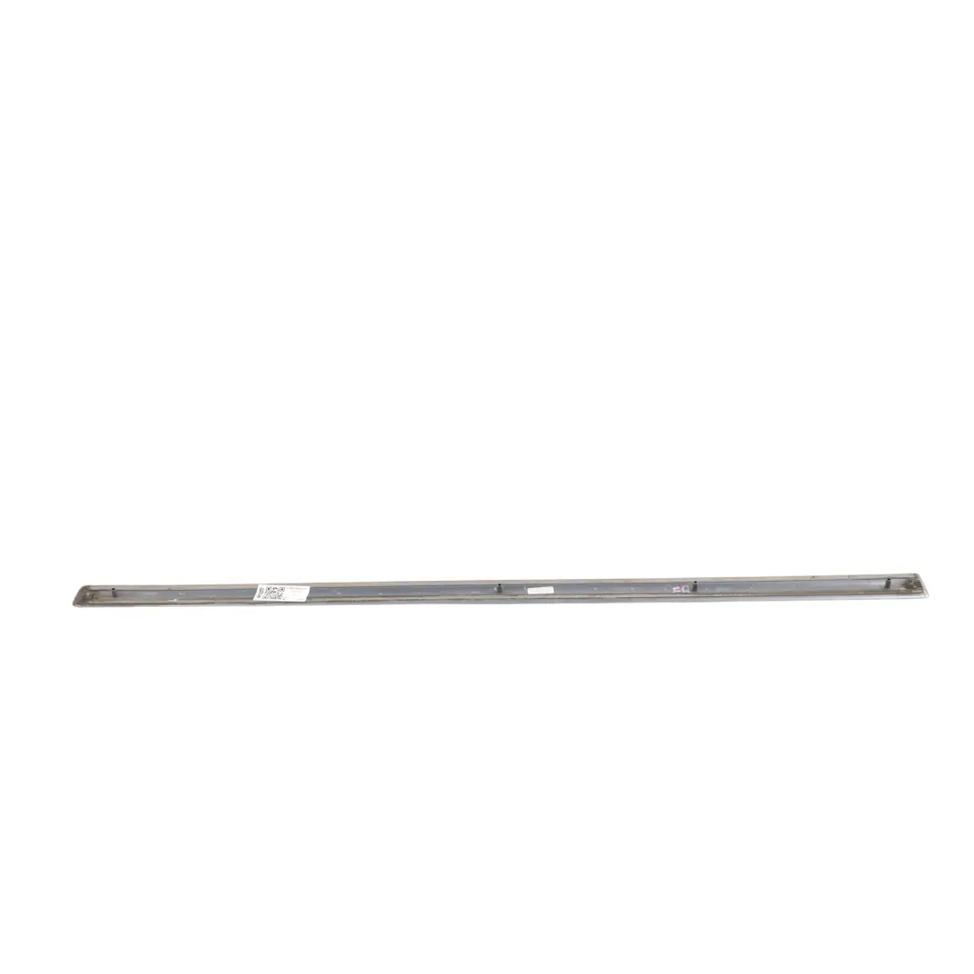 Front Door Upper Moulding Strip Right O/S Akoya Silver Metallic - Y7H to Audi A3 8P with Part number 8P4853954A Audi A3 8P Front Door Upper Moulding Strip Right O/S Akoya Silver Metallic - Y7H - SKU 8P4853954A-ASI - Part number 8P4853954A