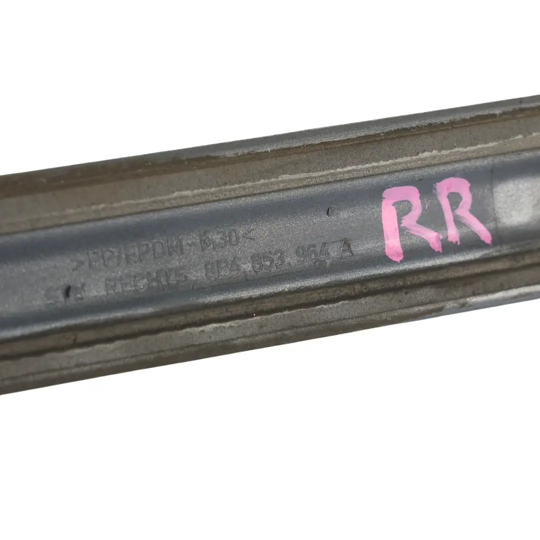 Türschweller Abdeckung Zierleiste Hinten Rechts Akoya Silber Y7H für Audi A3 8P mit Teilenummer 8P4853964A Audi A3 8P Türschweller Abdeckung Zierleiste Hinten Rechts Akoya Silber Y7H - SKU 8P4853964A-ASI - Teilenummer 8P4853964A