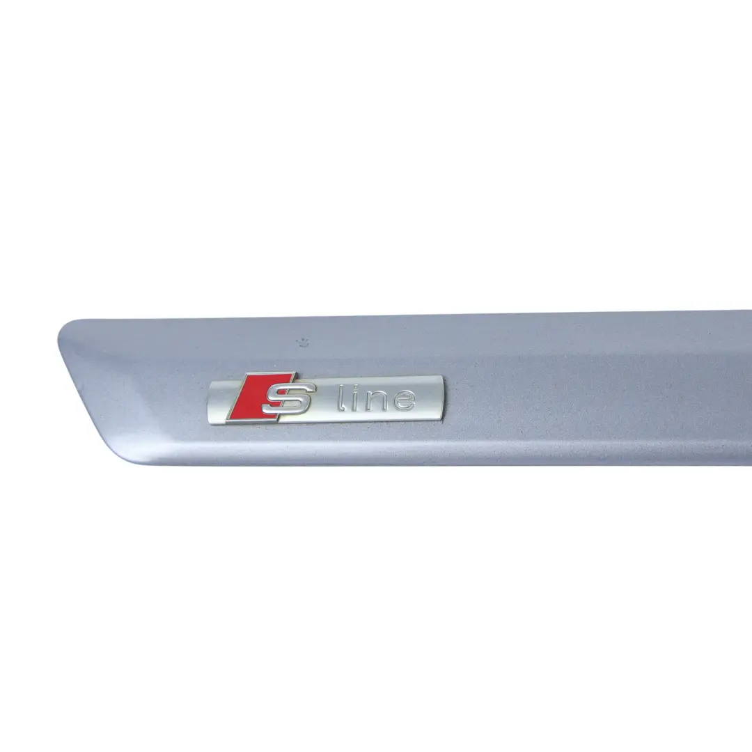 Modanatura Battitacco Porta Posteriore Destra Argento Akoya Y7H per Audi A3 8P con numero di parte 8P4853964A Audi A3 8P Modanatura Battitacco Porta Posteriore Destra Argento Akoya Y7H - SKU 8P4853964A-ASI - Numero di parte 8P4853964A