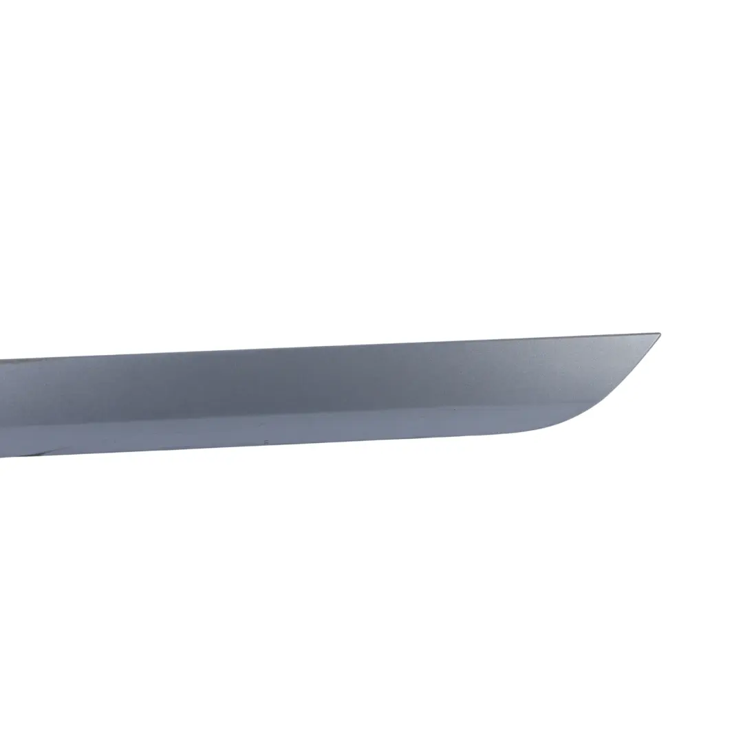 Moldura Puerta Trasera Izquierda Gris Meteor Perla para Audi A3 8P con número de pieza 8P4853969F Audi A3 8P Moldura Puerta Trasera Izquierda Gris Meteor Perla - SKU 8P4853969F-ASI - Número de pieza 8P4853969F