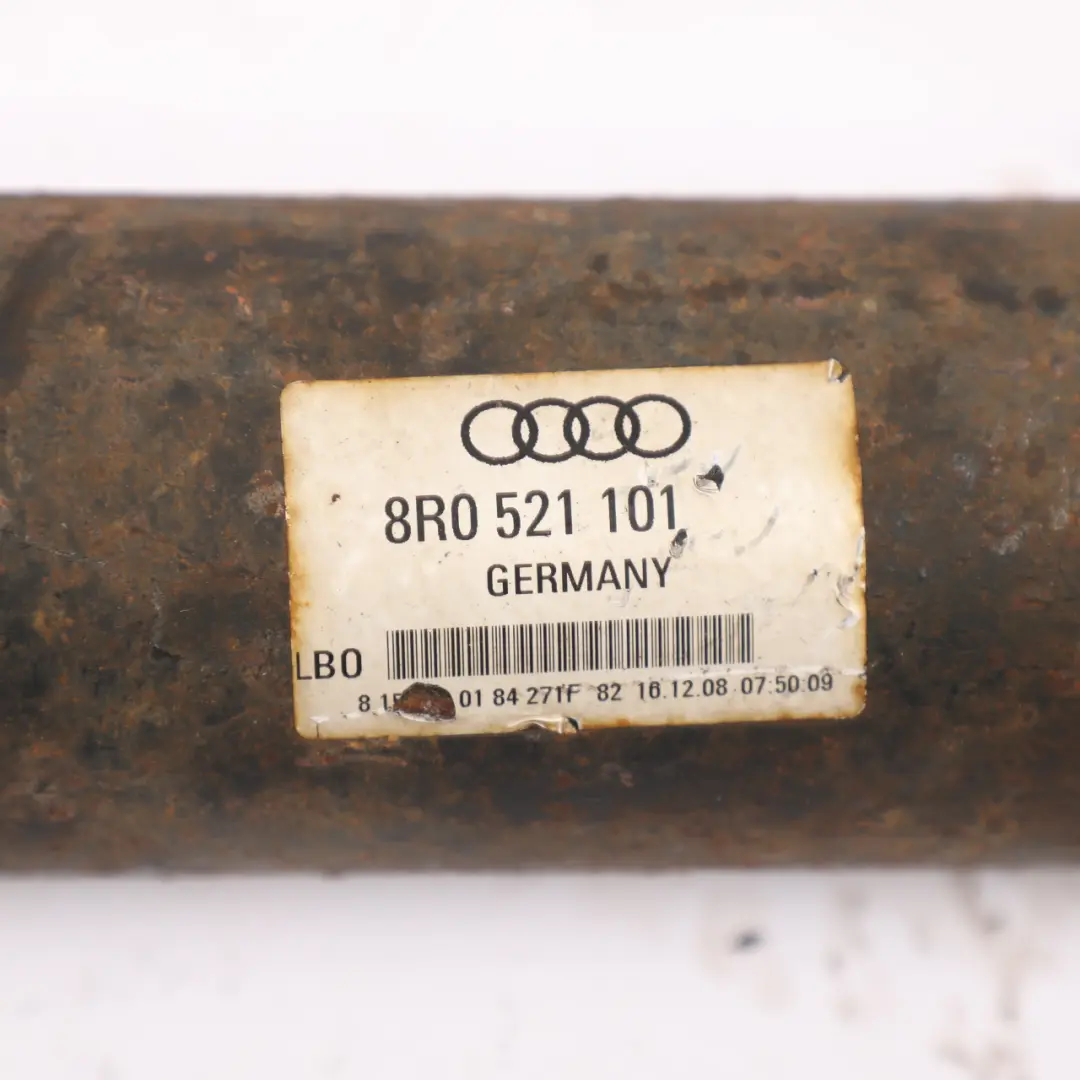 Audi Q5 8R Quattro Propshaft Prop Shaft Manual Gearbox - SKU 8R0521101 - Part number 8R0521101