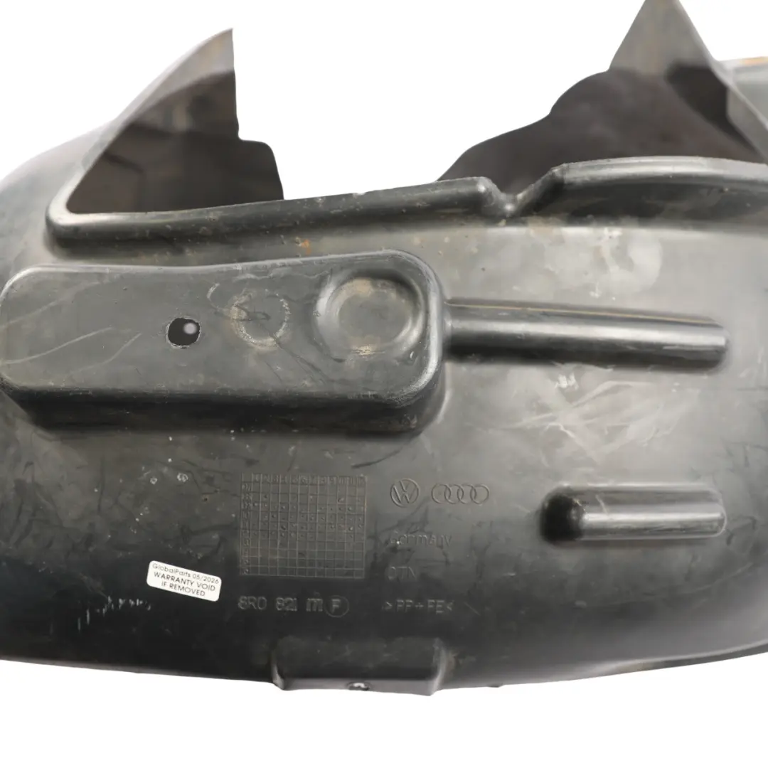 Audi Q5 8R Passage de Roue Panneau Garniture Avant Gauche - SKU 8R0821171F - Numéro de pièce 8R0821171F