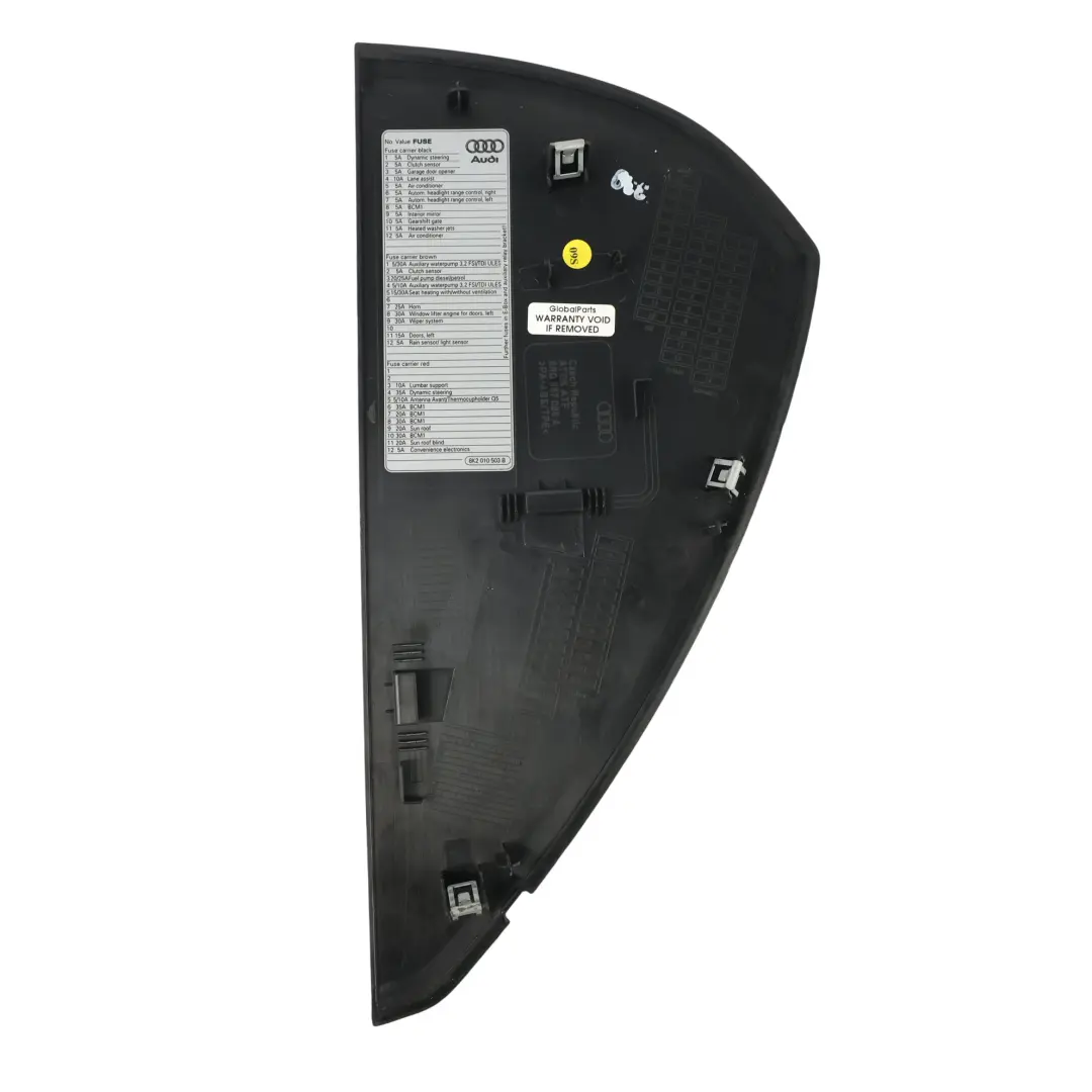 Armaturenbrett Seitenblende Abdeckung Rechts für Audi Q5 8R mit Teilenummer 8R0857086A Audi Q5 8R Armaturenbrett Seitenblende Abdeckung Rechts - SKU 8R0857086A - Teilenummer 8R0857086A
