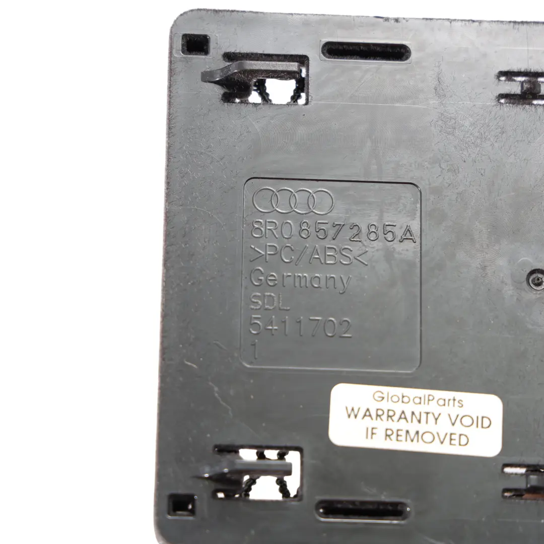 Audi Q5 8R Dashboard Glove Box Inner Storage Compartment Tray - SKU 8R0857285A - Part number 8R0857285A