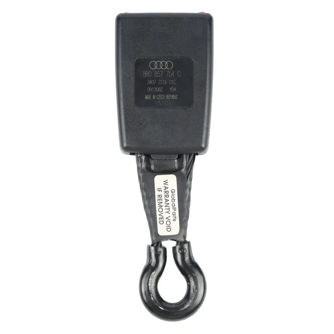 Audi Q5 8R Hebilla Cinturón Seguridad Trasero Derecho - SKU 8R0857754C - Número de pieza 8R0857754C