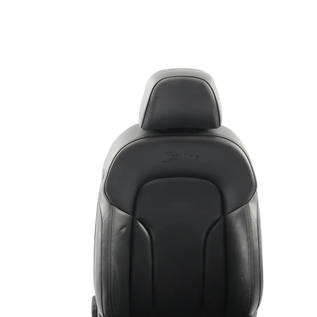 Front Sport Seat S-Line Heated Leather Black Right O/S Soul Black to Audi Q5 8R with Part number 8R0881806T Audi Q5 8R Front Sport Seat S-Line Heated Leather Black Right O/S Soul Black - SKU 8R0881806T-2 - Part number 8R0881806T
