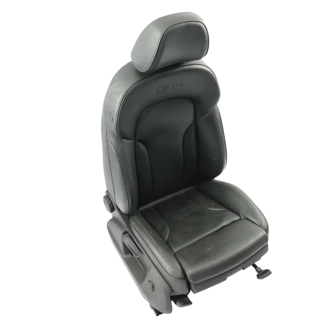 Audi Q5 8R Sport Sitz S-Line Beheizt Leder Schwarz Rechts Seelenschwarz - SKU 8R0881806T-2 - Teilenummer 8R0881806T