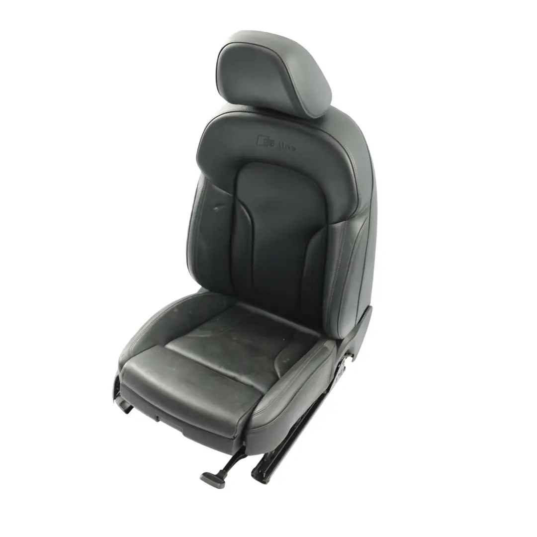 Audi Q5 8R Siège Sport Avant S-Line Chauffant Cuir Noir Droit Soul Black - SKU 8R0881806T-2 - Numéro de pièce 8R0881806T