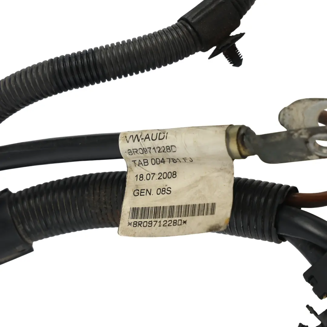 Cableado Arnés Alternador Motor Arranque 2.0 TDI Diésel 8K0971824 para Audi Q5 8R con número de pieza 8R0971228D Audi Q5 8R Cableado Arnés Alternador Motor Arranque 2.0 TDI Diésel 8K0971824 - SKU 8R0971228D - Número de pieza 8R0971228D