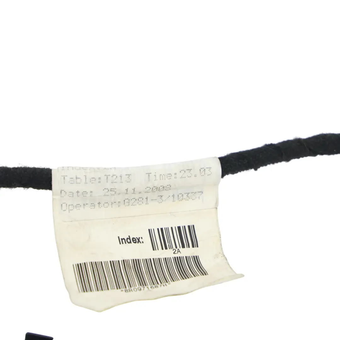 Audi Q5 8R Rear Door Wiring Loom Harness Rear Right O/S - SKU 8R0971687H - Part number 8R0971687H