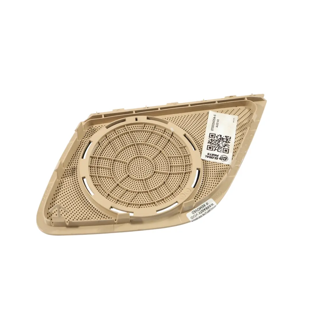 Audi A5 8T Rejilla Altavoz Puerta Trasera Izquierda - SKU 8T0035435A-5 - Número de pieza 8T0035435A