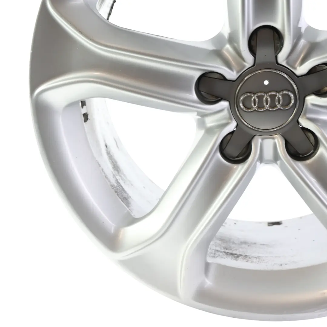 Audi A5 8T Cerchio In Lega Leggera Argento 17" 7,5J ET:28 - SKU 8T0601025BQ-2 - Numero di parte 8T0601025BQ