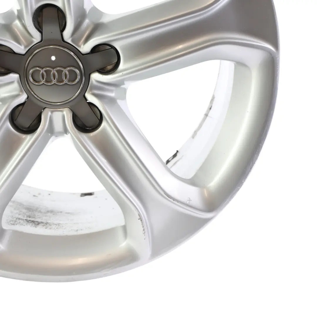 Audi A5 8T Cerchio In Lega Leggera Argento 17" 7,5J ET:28 - SKU 8T0601025BQ-2 - Numero di parte 8T0601025BQ