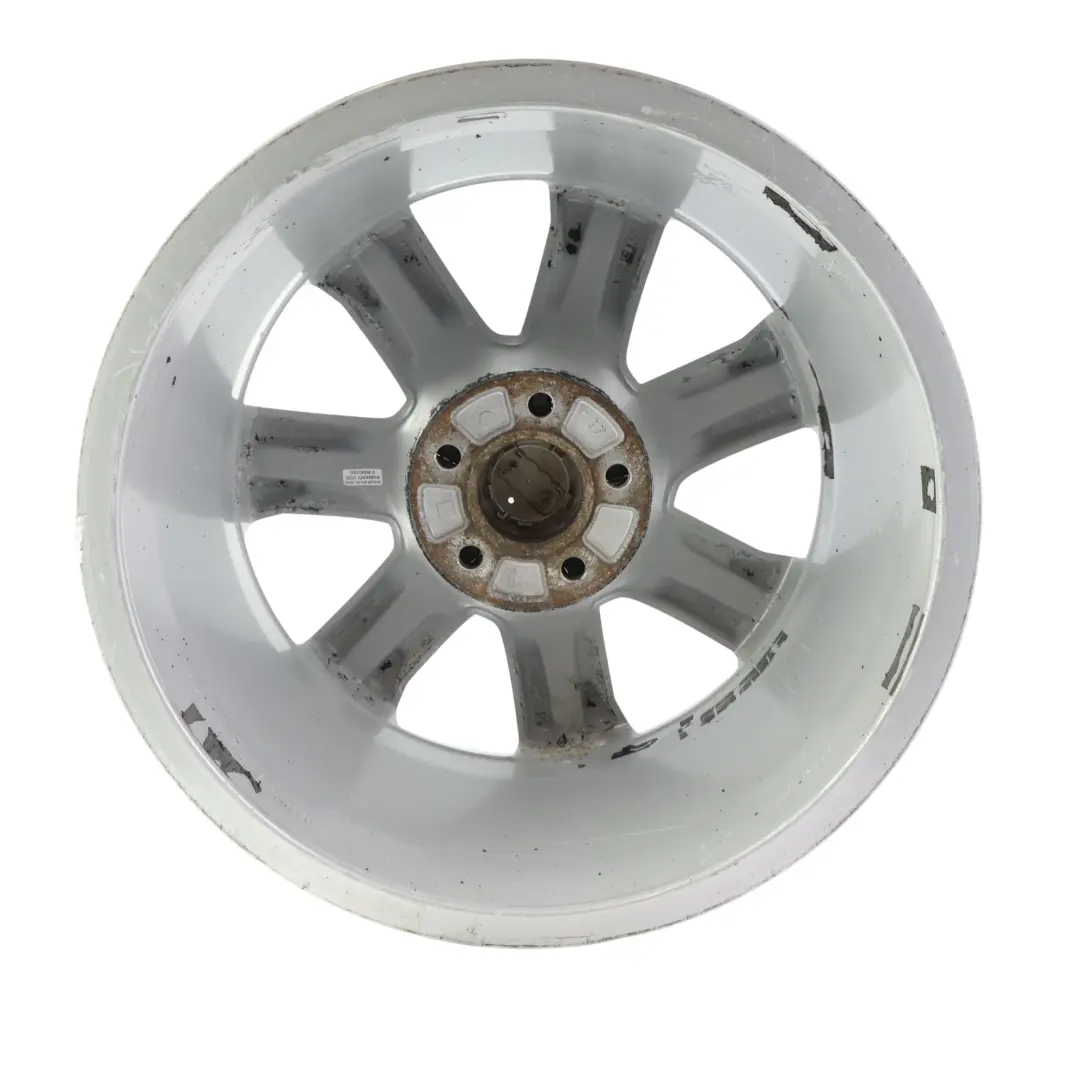 Audi A5 8T Silber Leichtmetall Felge 17" 7,5J ET:28 C - SKU 8T0601025C-6 - Teilenummer 8T0601025C