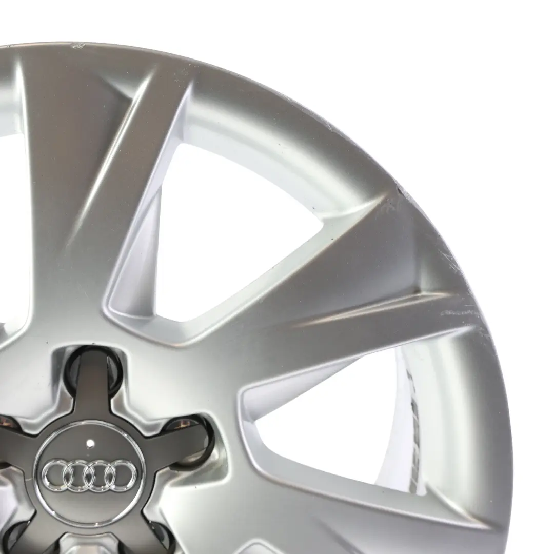 Audi A5 8T Silver Light Alloy Wheel Rim 17" 7,5J ET:28 C - SKU 8T0601025C-6 - Part number 8T0601025C