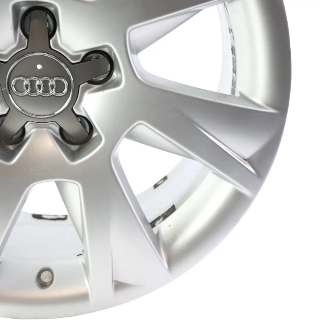 Audi A5 8T Jante Alliage Léger Argent 17" 7,5J ET:28 C - SKU 8T0601025C-6 - Numéro de pièce 8T0601025C