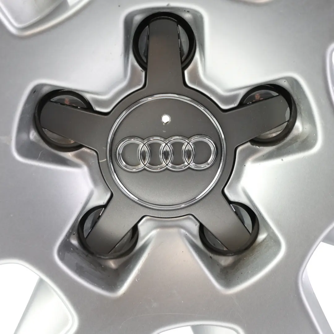 Audi A5 8T Jante Alliage Léger Argent 17" 7,5J ET:28 C - SKU 8T0601025C-6 - Numéro de pièce 8T0601025C