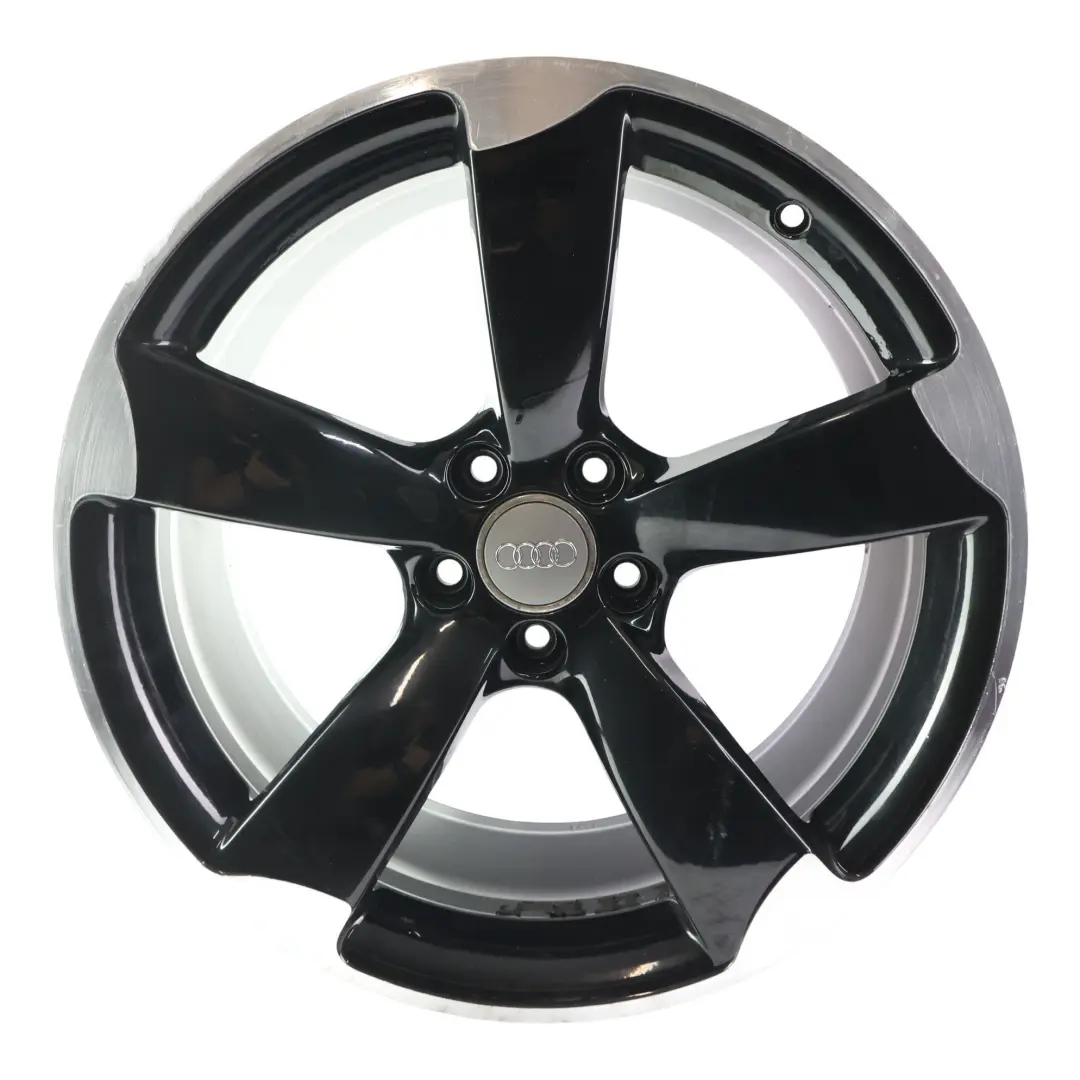 Rotor Wheel Alloy Rim Black 19" 9J ET:33 to Audi A5 8T with Part number 8T0601025CD Audi A5 8T Rotor Wheel Alloy Rim Black 19" 9J ET:33 - SKU 8T0601025CD-1 - Part number 8T0601025CD