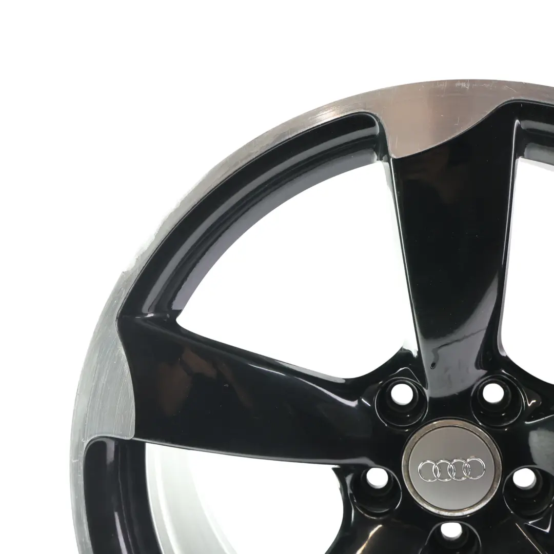 Rotor Wheel Alloy Rim Black 19" 9J ET:33 to Audi A5 8T with Part number 8T0601025CD Audi A5 8T Rotor Wheel Alloy Rim Black 19" 9J ET:33 - SKU 8T0601025CD-1 - Part number 8T0601025CD