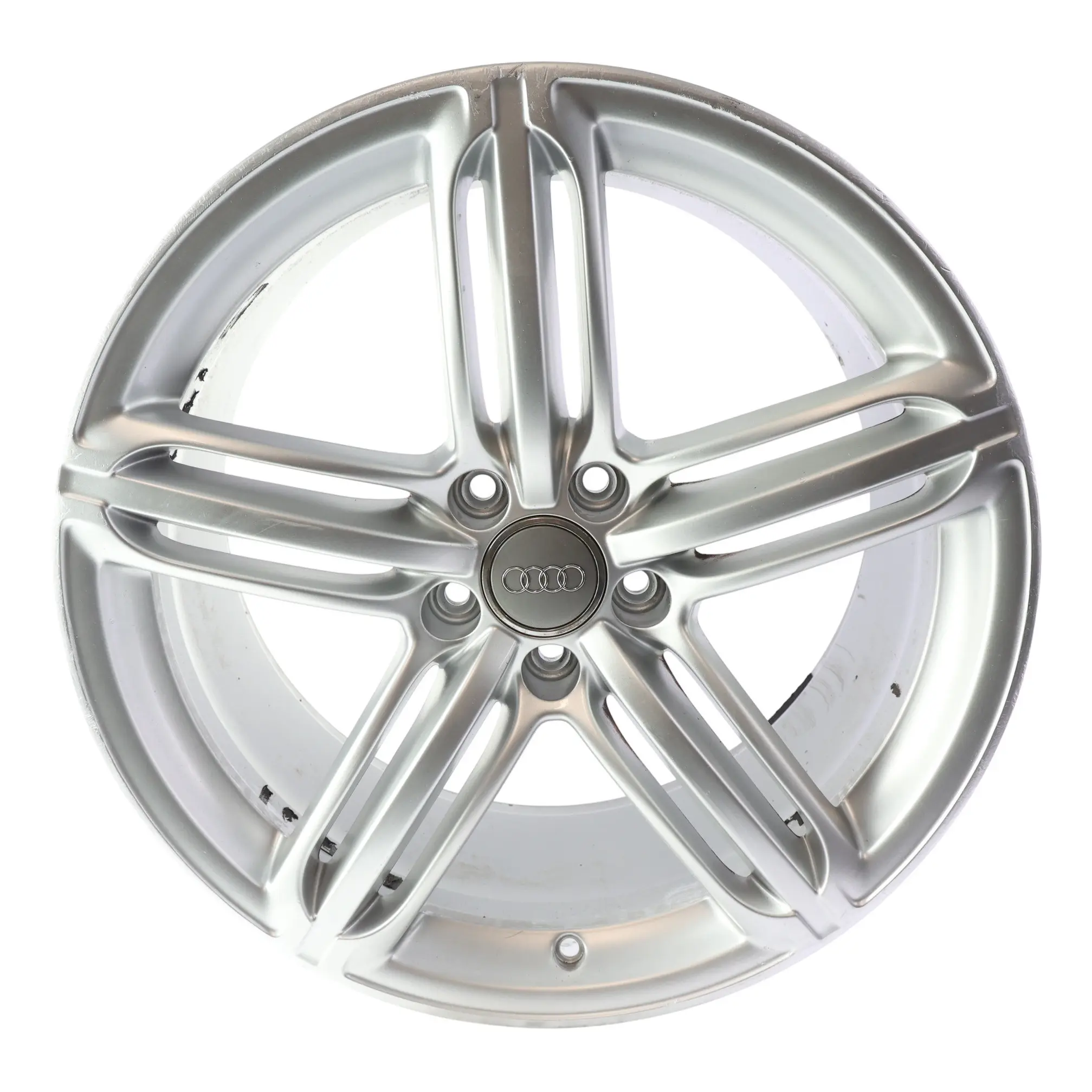 Audi A5 S5 8T 8F Argento Cerchio In Lega 19" 9J ET:33 8T0601025T
