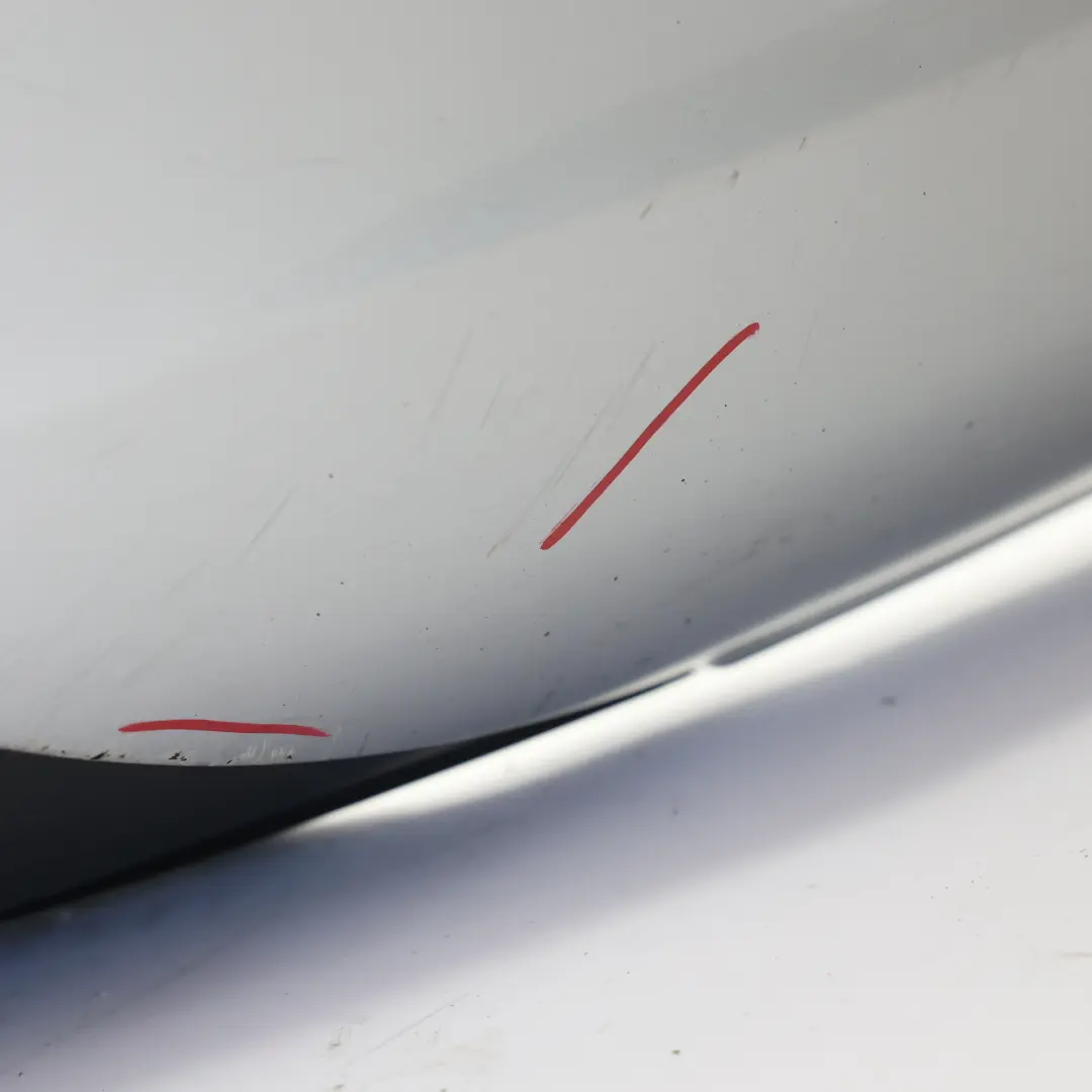 Audi A5 8T Rear Bumper Trim Covering Panel Ice Silver Metallic - X7W - SKU 8T0807067B-ICS - Part number 8T0807067B
