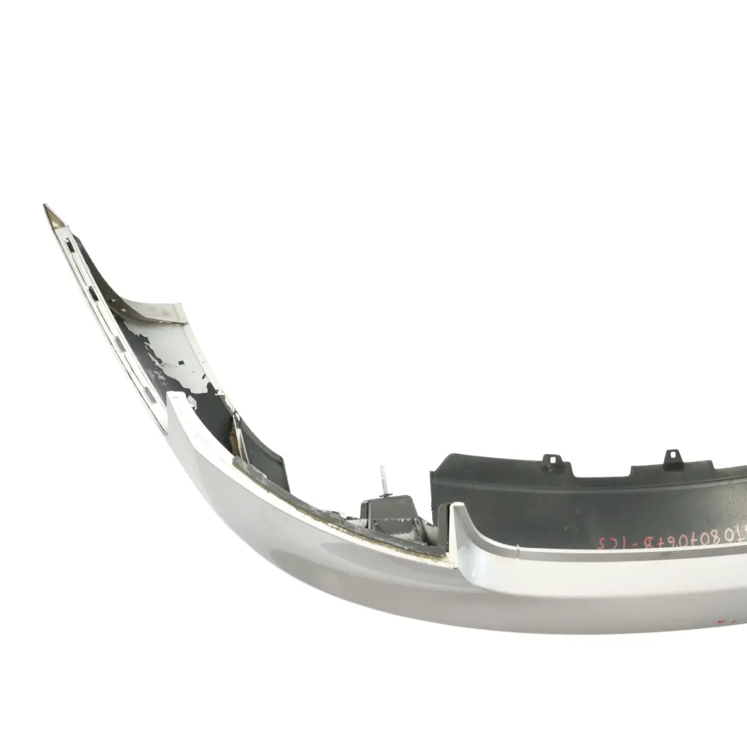 Bumper Trim Covering Panel Ice Silver Metallic - X7W to Audi A5 8T Rear with Part number 8T0807067B Audi A5 8T Rear Bumper Trim Covering Panel Ice Silver Metallic - X7W - SKU 8T0807067B-ICS - Part number 8T0807067B