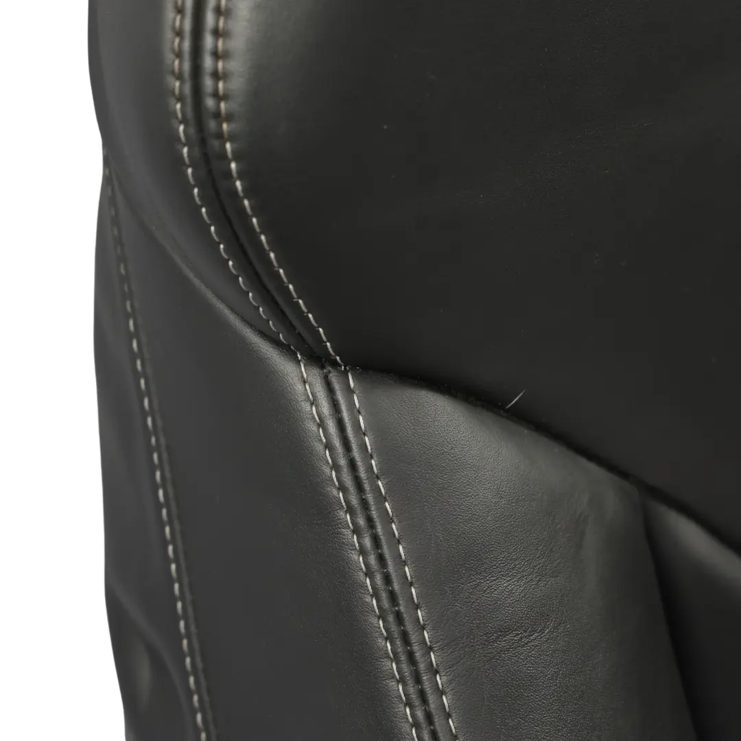 Front Seat Backrest Cover Left N/S Panel Black Leather Soul to Audi S5 8T with Part number 8T0881805F Audi S5 8T Front Seat Backrest Cover Left N/S Panel Black Leather Soul - SKU 8T0881805F - Part number 8T0881805F