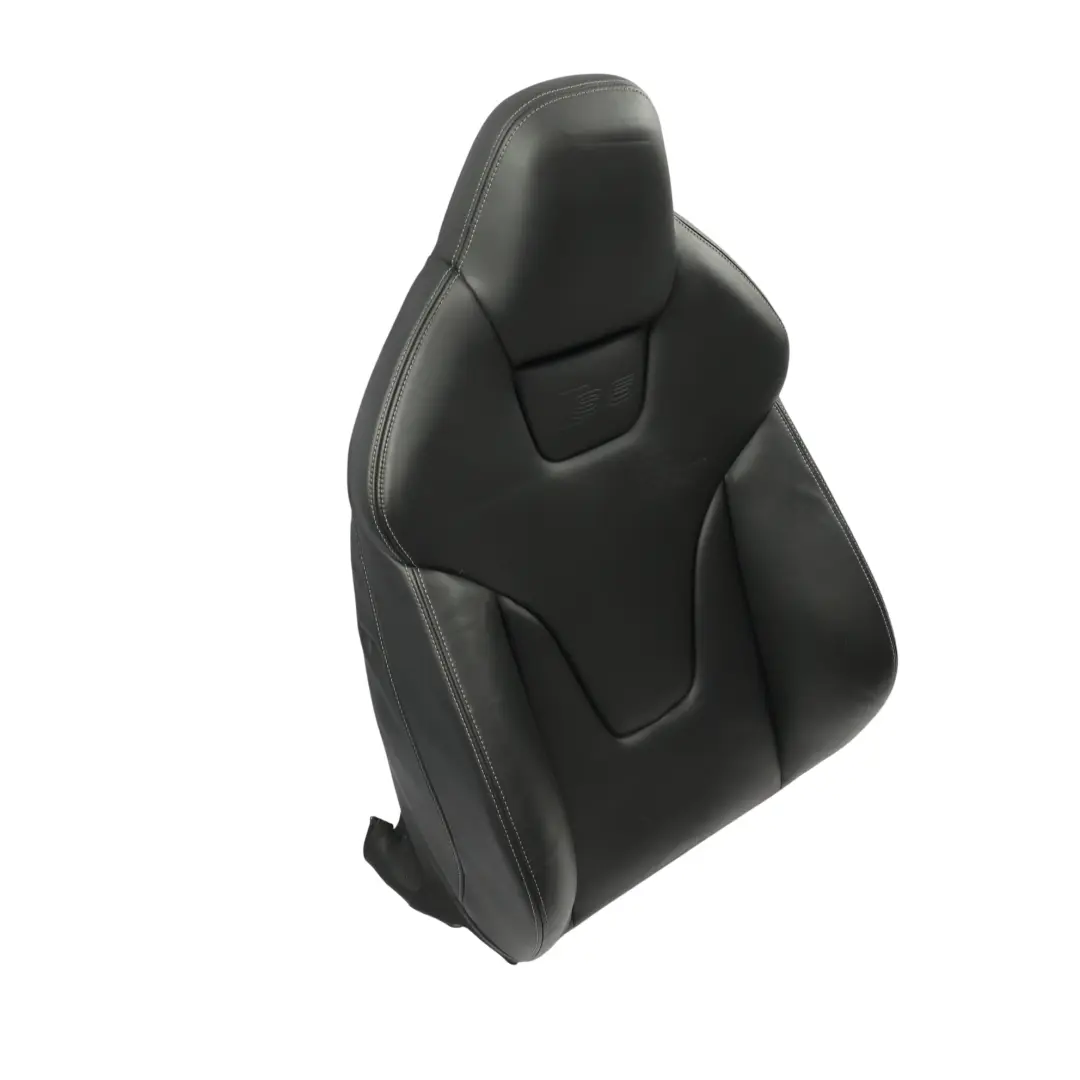 Asiento Delantero Respaldo Cubierta Izquierda Panel Negro Cuero para Audi S5 8T con número de pieza 8T0881805F Audi S5 8T Asiento Delantero Respaldo Cubierta Izquierda Panel Negro Cuero - SKU 8T0881805F - Número de pieza 8T0881805F