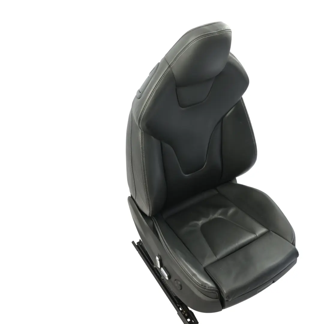 Audi S5 8T Coupe Sport Seat Front Right O/S Heated Memory Leather Soul Grey - SKU RHD-8T0881806CD-3 - Part number 8T0881806CD