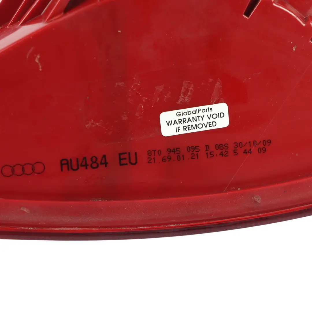 Audi A5 8T Luz Trasera Lado Exterior Guardabarros Izquierdo - SKU 8T0945095D-1 - Número de pieza 8T0945095D