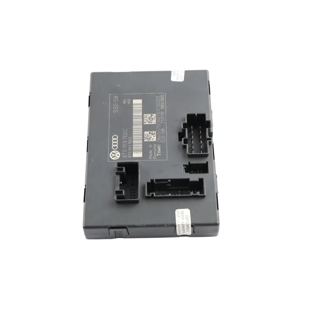 Audi A5 8T Front Seat Control Module Unit Left Right N/O/S - SKU 8T0959760C-1 - Part number 8T0959760C