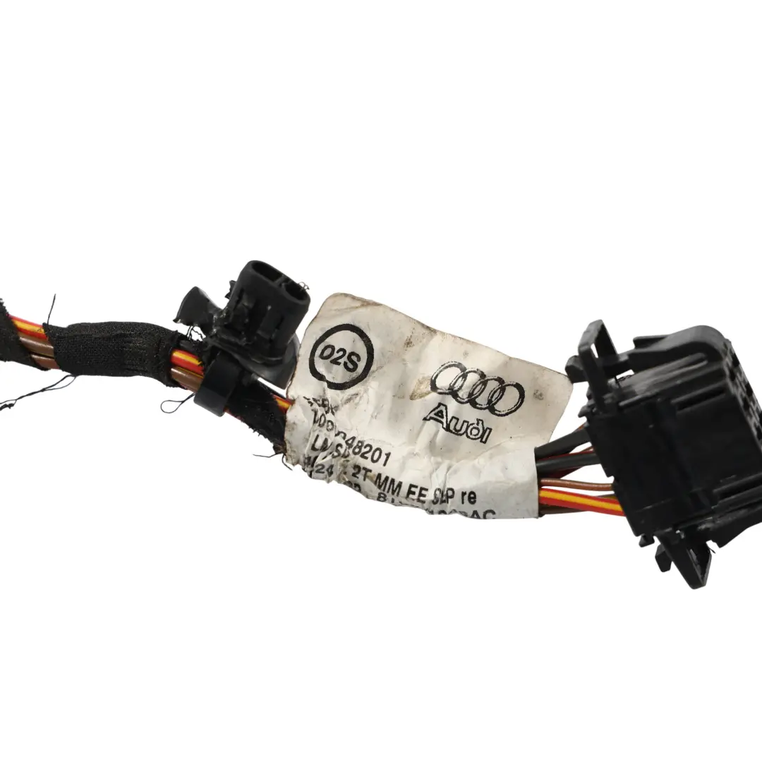 Audi A4 B8 A5 8T Lendenwirbel Stütze Kabelbaum Kabel Vorne Rechts - SKU 8T0971369AC - Teilenummer 8T0971369AC