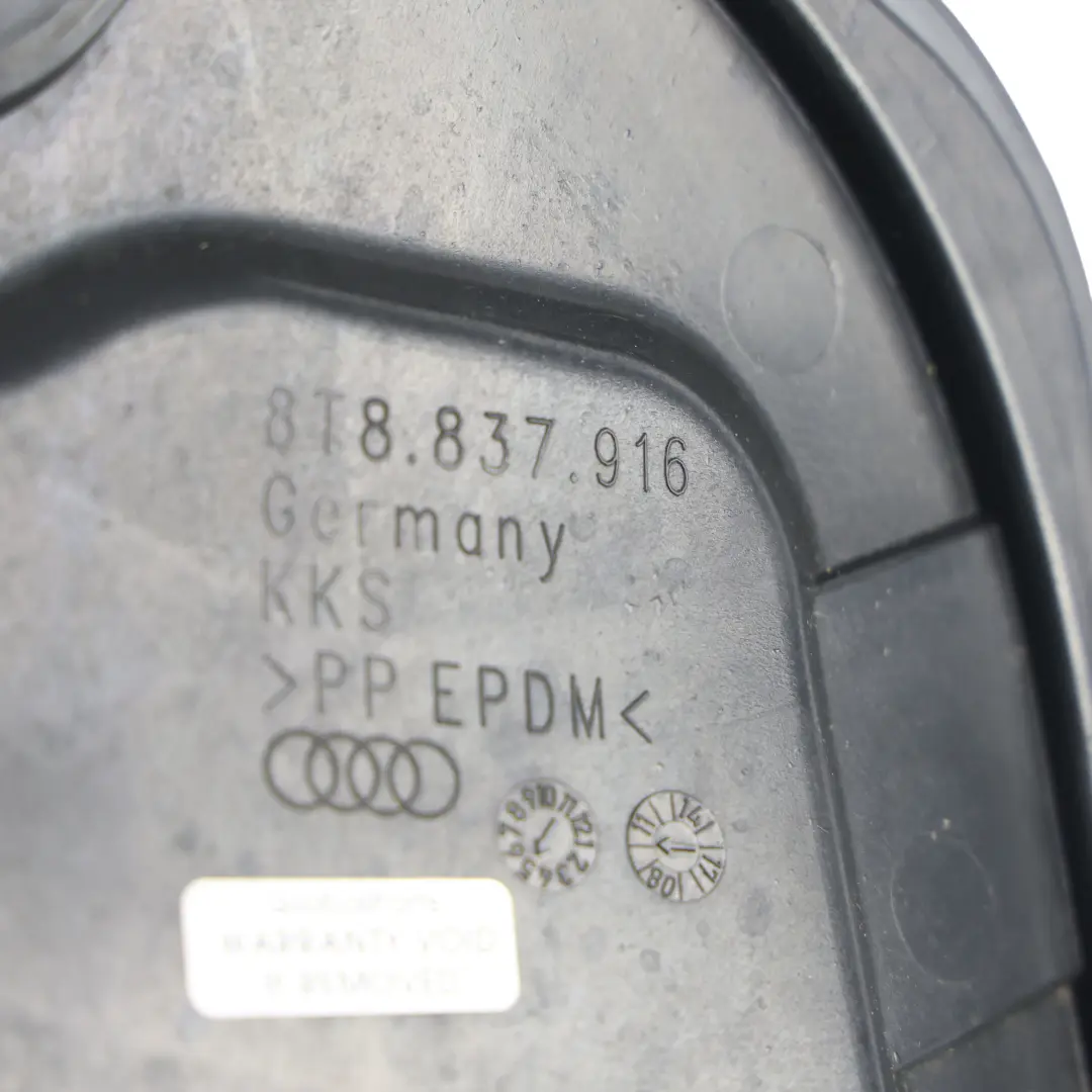 Audi A5 S5 8T Osłona Wewnętrzna Drzwi Przednia Prawa - SKU 8T8837916 - Numer Części 8T8837916