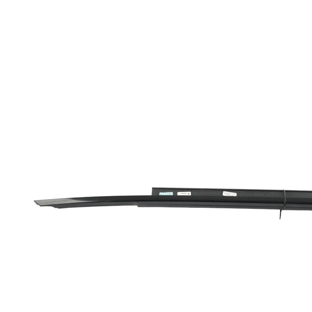 Audi A5 8T Front Door Window Seal Trim Strip Gloss Black Right O/S - SKU 8T8853284L - Part number 8T8853284L